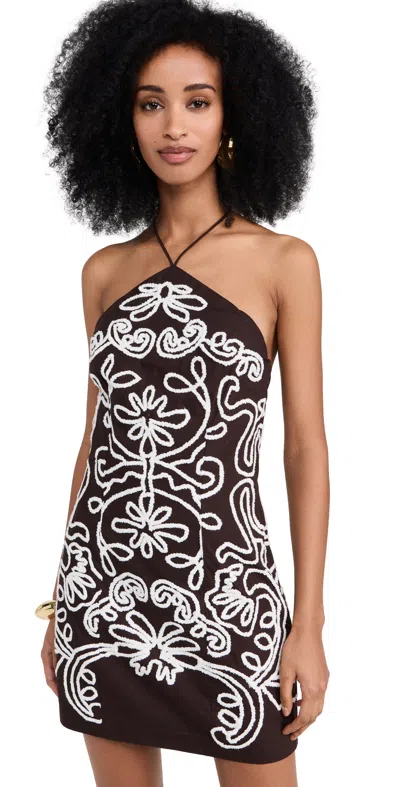 Hemant & Nandita Short Dress Brown
