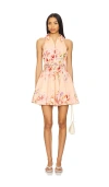 Hemant & Nandita Short Dress With Buckle Belt