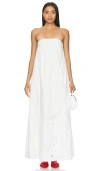 HEMANT & NANDITA X REVOLVE AYLA STRAPLESS MAXI DRESS