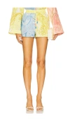 Hemant & Nandita Waist Elasticated Short In Multi