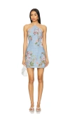 Hemant & Nandita X Revolve Mini Dress In Blue