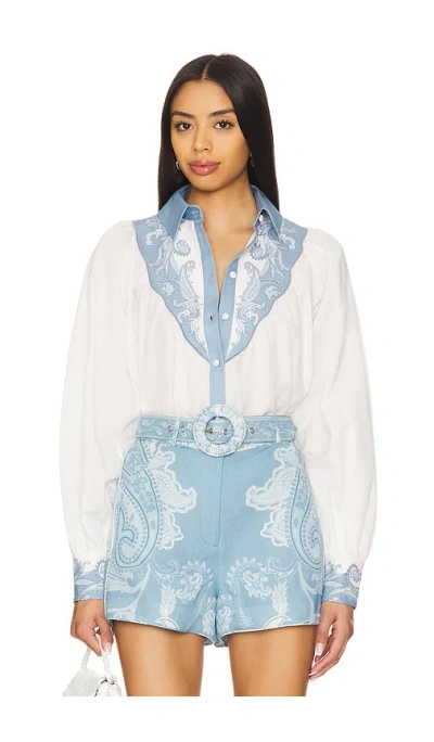 HEMANT & NANDITA YOKE SHIRT