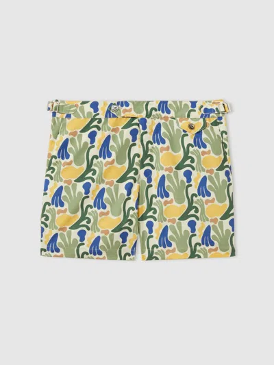 Hemingsworth Ikat-print Swim Shorts