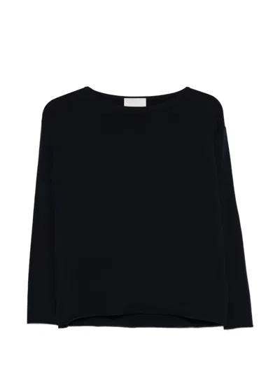 Hemisphere 크루넥 스웨터 In Black