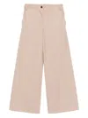 Hemisphere Button Trousers In Neutral