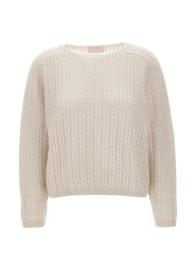 Hemisphere Cable-knit Sweater In Neutral
