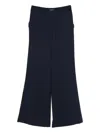 Hemisphere Elasticated-waistband Trousers In Blue