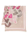Hemisphere Schal Mit Blumen-print In Neutral
