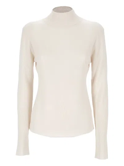 Hemisphere Long-sleeve Jumper In Neutral
