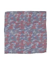 Hemisphere Man Scarf Blue Size - Wool, Linen