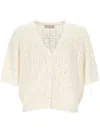 Hemisphere Buttoned Cardigan In Multi