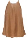 Hemisphere Top In Brown
