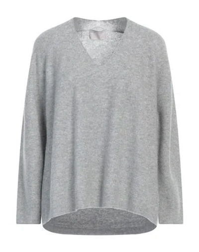 Hemisphere Woman Sweater Grey Size 12 Cashmere