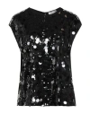 Hemisphere Woman Top Black Size Xl Polyester, Viscose, Elastane In Black