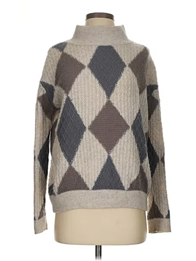 Pre-owned Hemisphere Wool Pullover Sweater In Tan