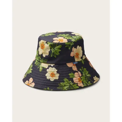 Hemlock Bali Wide Brim Bucket Hat In Floral