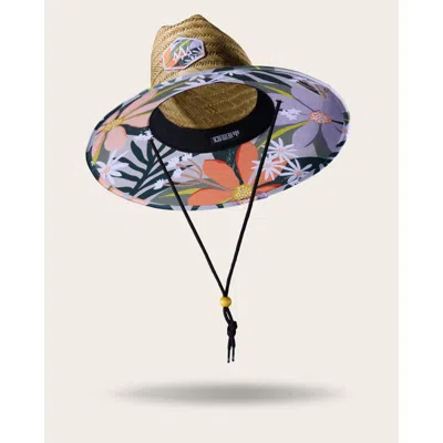Hemlock Barbados Straw Lifeguard Hat In Floral
