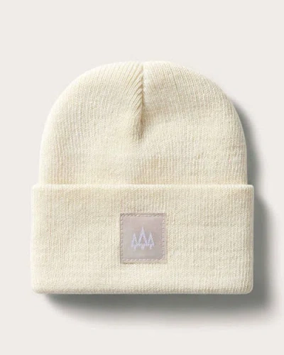 Hemlock Beacon Baby Beanie In Bone