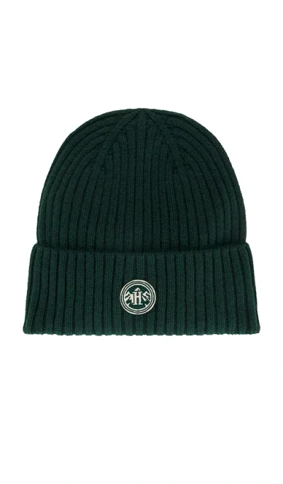 Hemlock Hat Co Peak Cashmere Beanie In Green