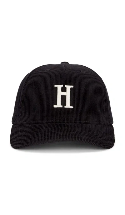 Hemlock Hat Co Rowan 5 Panel Hat In Black