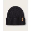 Hemlock Hawthorne Fleck Beanie In Black