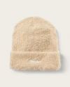 Hemlock Ivy Fuzzy Beanie In Oat
