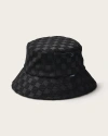Hemlock Marina Bucket Hat In Black Check
