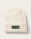 Hemlock Meadows Waffle Beanie In Chalk