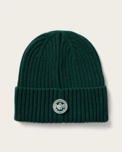 Hemlock Peak Cashmere Beanie In Forest Green