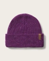 Hemlock Kids'  Ranger Baby Beanie In Purple Fleck