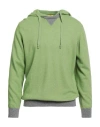 Hemmond Man Sweater Green Size Xxl Wool, Cashmere In Green