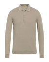 Hemmond Man Sweater Khaki Size L Cotton In Beige