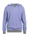 Hemmond Man Sweater Lilac Size Xxl Wool, Cashmere In Purple