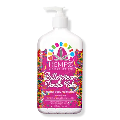 Hempz Buttercream Vanilla Cake Herbal Body Moisturizer - 17.0 oz