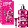 Hempz Festive Mint Hydration Gift Set In Transparent