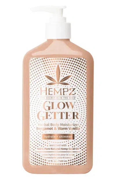 Hempz Glow Getter Herbal Body Moisturizer In Transparent