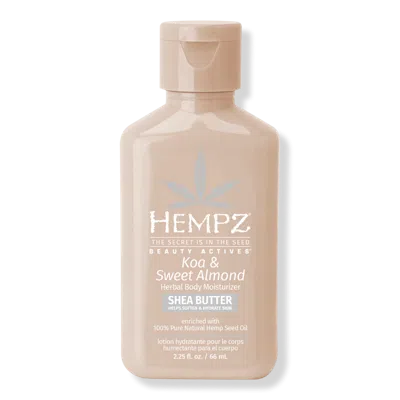 Hempz Koa & Sweet Almond Soothing Herbal Body Moisturizer - 2.25 oz