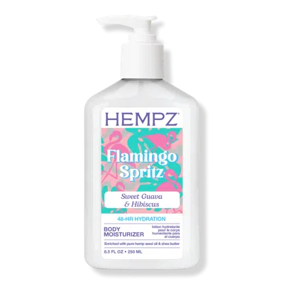 Hempz Limited Edition Flamingo Spritz Body Moisturizer In White