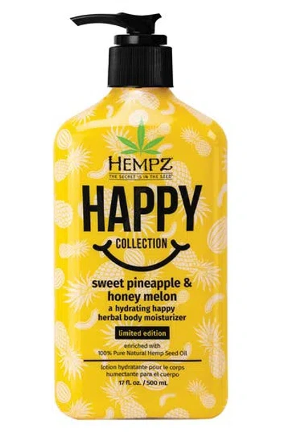 Hempz Limited Edition Mini Sweet Pineapple & Honey Melon Herbal Body Moisturizer 2.25 Oz. In White