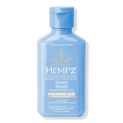 Hempz Ocean Breeze Herbal Body Moisturizer With Hyaluronic Acid - 2.25 oz