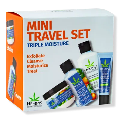 Hempz Triple Moisture Mini Travel Set In Multi