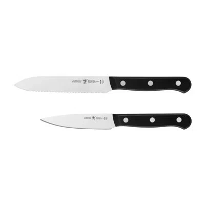Henckels 2 Piece Assorted Knife Set In Black