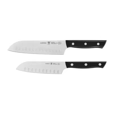 Henckels 2 Piece Assorted Knife Set In Black