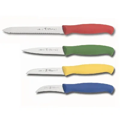 Henckels 4-piece Paring Knife Set - Multi-colored In Black