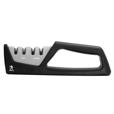 Henckels 4-stage Handheld Knife Sharpener In Black