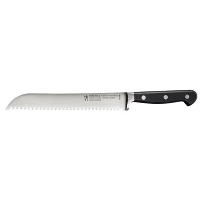 Henckels 8" Serrated Bread Knife In Black