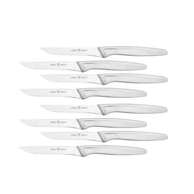 Henckels 8-piece Stainless Steel Serrated Steak Knife Set