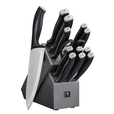 Henckels Assure 14-pc Knife Block Set In Black