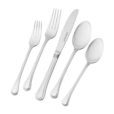 Henckels Astley 20-pc. 18/10 Stainless Steel Flatware Set In Silver