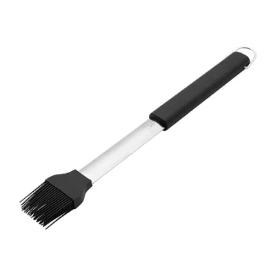 Henckels Bbq Grilling Stainless Steel Basting Brush In Silver